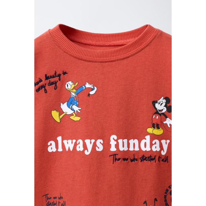 ФУТБОЛКА С ВЫШИВКОЙ MICKEY MOUSE AND FRIENDS © DISNEY