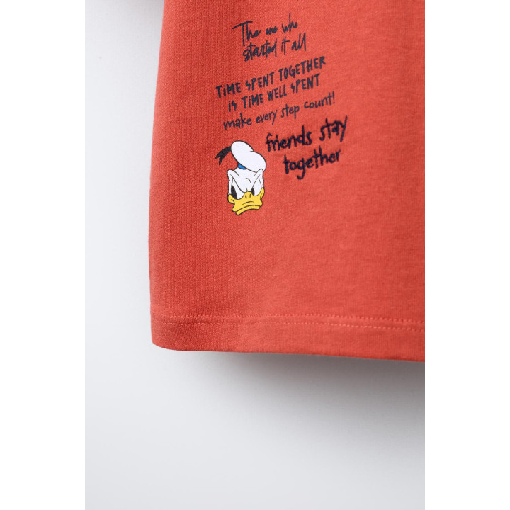 ФУТБОЛКА С ВЫШИВКОЙ MICKEY MOUSE AND FRIENDS © DISNEY