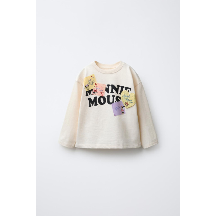 ЛОНГСЛИВ С НАШИВКАМИ MINNIE MOUSE © DISNEY