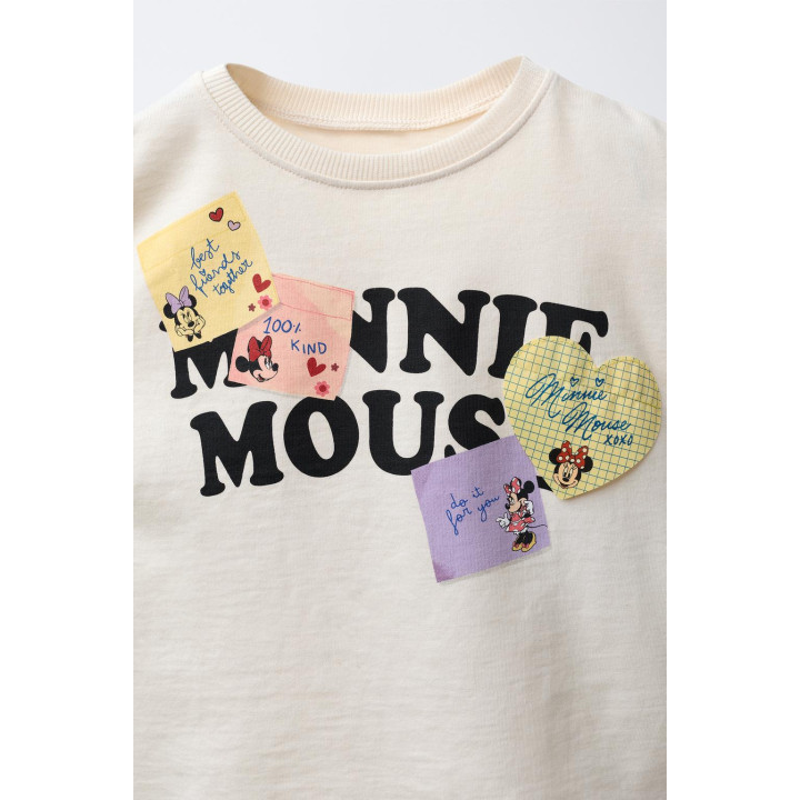 ЛОНГСЛИВ С НАШИВКАМИ MINNIE MOUSE © DISNEY