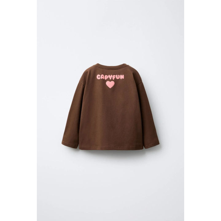 ЛОНГСЛИВ С ПРИНТОМ CAPIBARA CAPYFUN ©