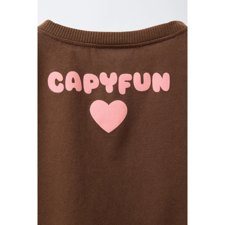 ЛОНГСЛИВ С ПРИНТОМ CAPIBARA CAPYFUN ©