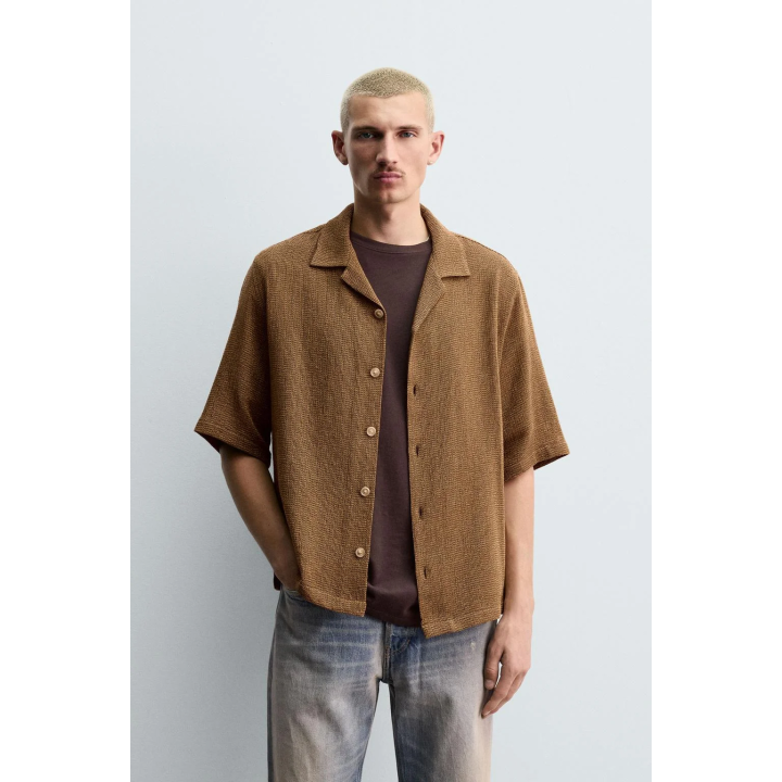 Рубашка с текстурой