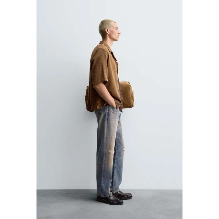 Рубашка с текстурой