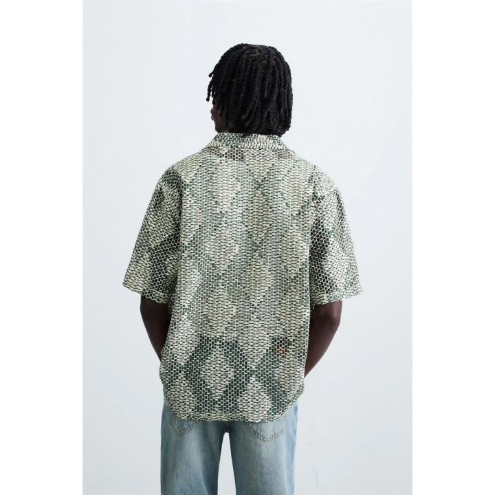 РУБАШКА ИЗ ТКАНИ КРОШЕ