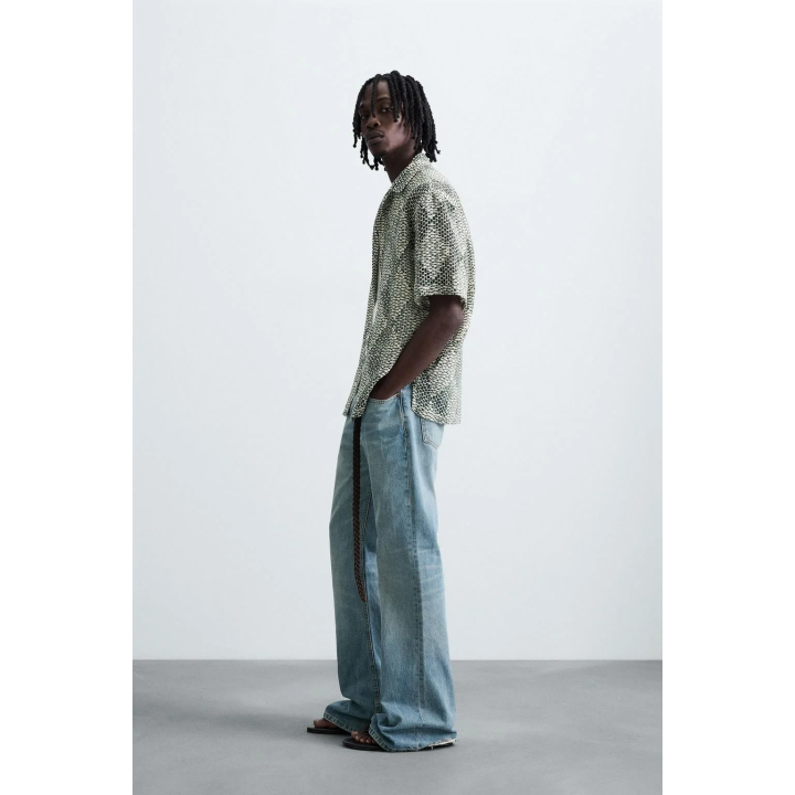 РУБАШКА ИЗ ТКАНИ КРОШЕ