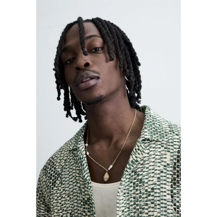 РУБАШКА ИЗ ТКАНИ КРОШЕ