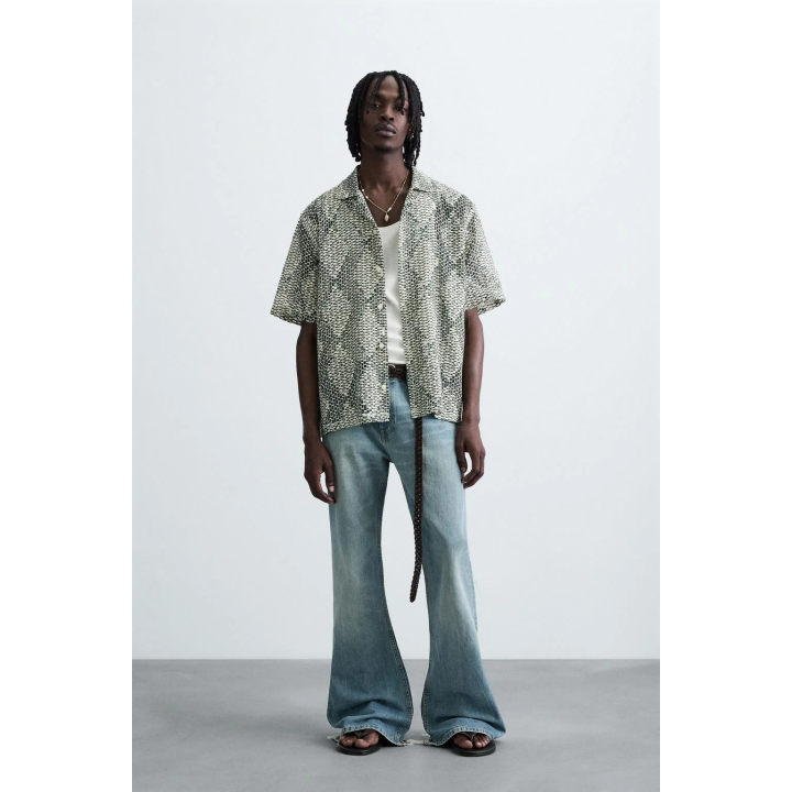 РУБАШКА ИЗ ТКАНИ КРОШЕ