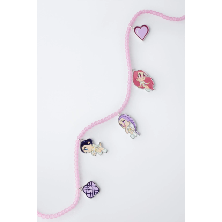 Ожерелье kpop demon hunters™ netflix © с мультиподвесом