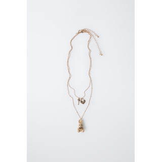 НАБОР ИЗ ДВУХ ОЖЕРЕЛИЙ «КРОЛИК» И «ЗАМОК»