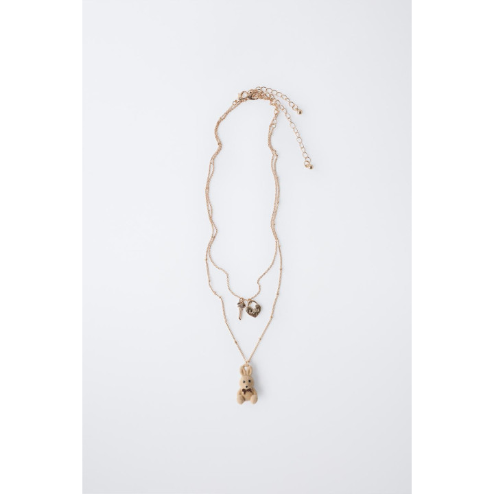 НАБОР ИЗ ДВУХ ОЖЕРЕЛИЙ «КРОЛИК» И «ЗАМОК»