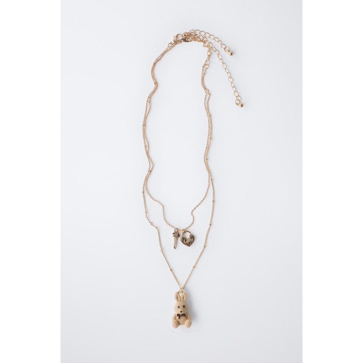 НАБОР ИЗ ДВУХ ОЖЕРЕЛИЙ «КРОЛИК» И «ЗАМОК»