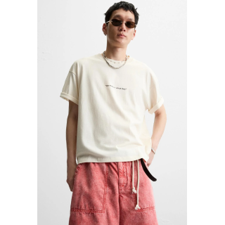 ФУТБОЛКА С ПРИНТАМИ С ЭФФЕКТОМ ОМБРЕ