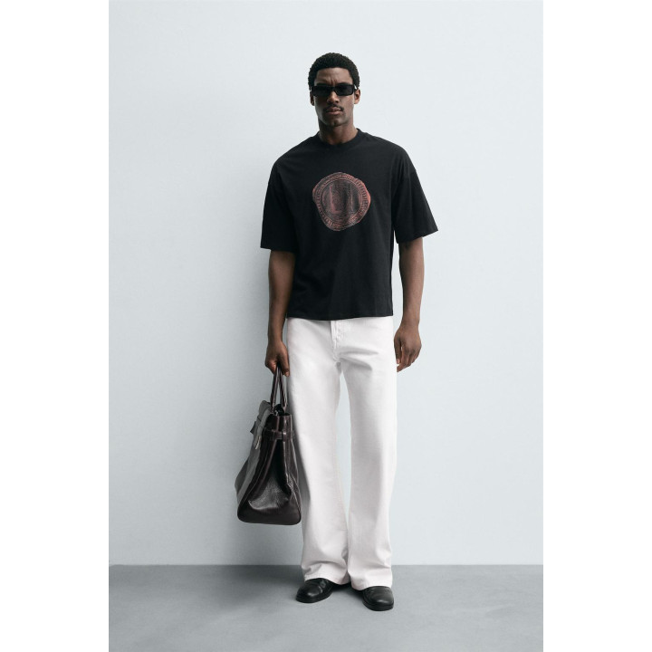 ФУТБОЛКА С ПРИНТОМ МОНЕТ