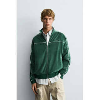 ВЕЛЮРОВАЯ ТОЛСТОВКА НА МОЛНИИ