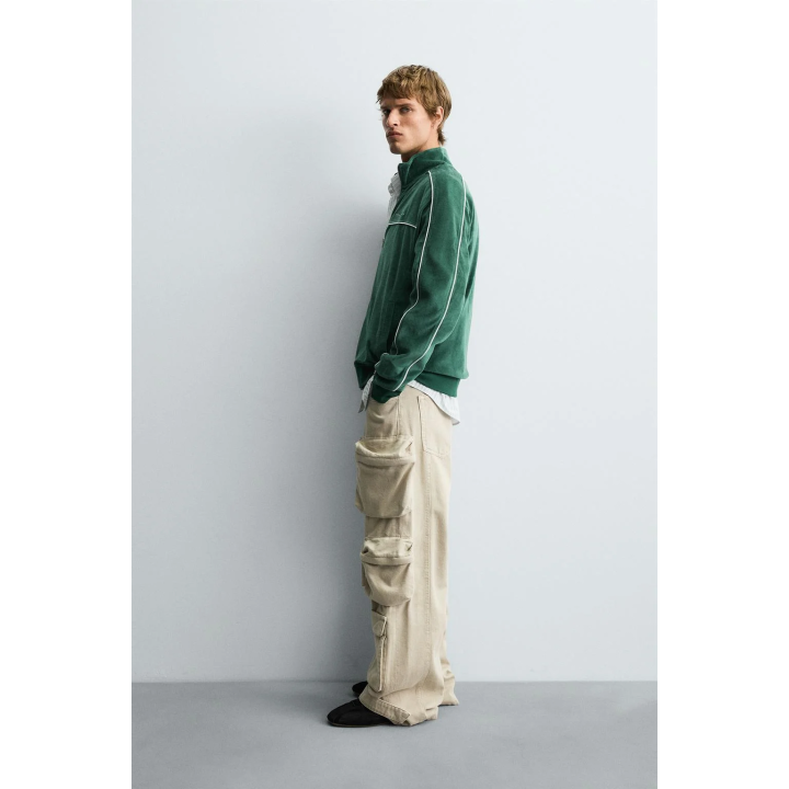 ВЕЛЮРОВАЯ ТОЛСТОВКА НА МОЛНИИ