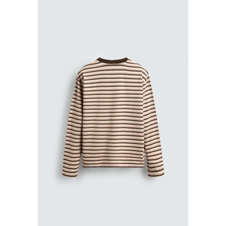 ЖАККАРДОВАЯ ФУТБОЛКА В ПОЛОСКУ