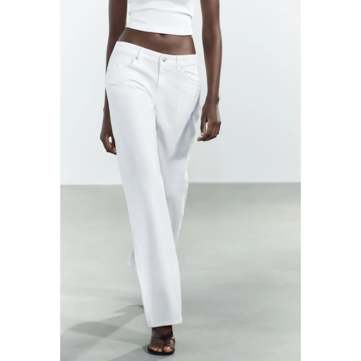 ДЖИНСЫ TRF WIDE-LEG С НИЗКОЙ ПОСАДКОЙ