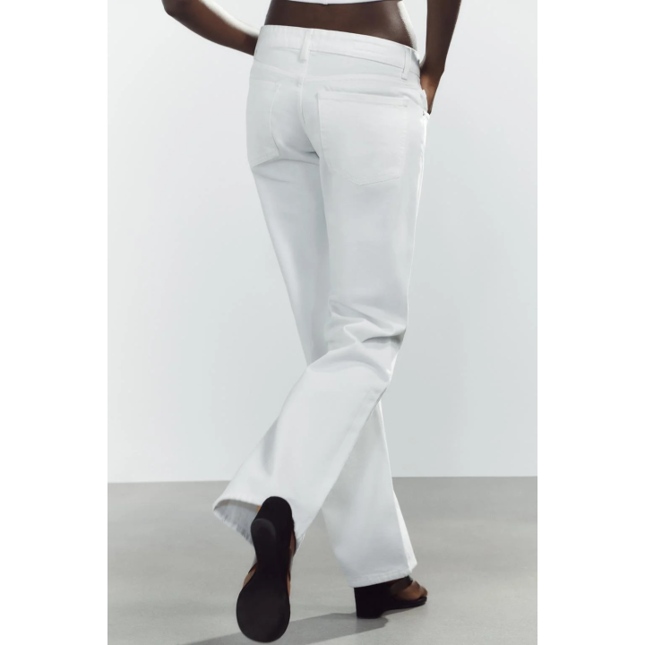 ДЖИНСЫ TRF WIDE-LEG С НИЗКОЙ ПОСАДКОЙ