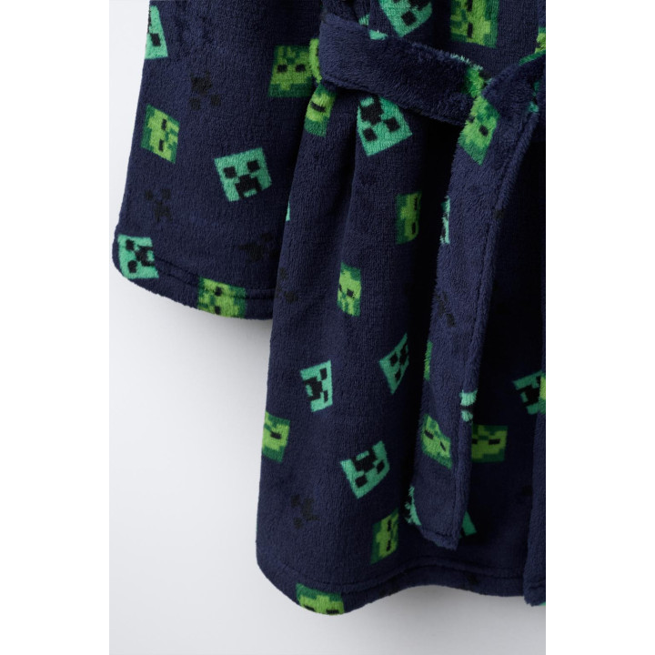 Халат ages 3-14 / minecraft © mojang ab. ™ из флиса