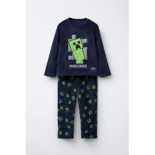 Пижама ages 6-14 / minecraft © mojang ab. ™ из флиса