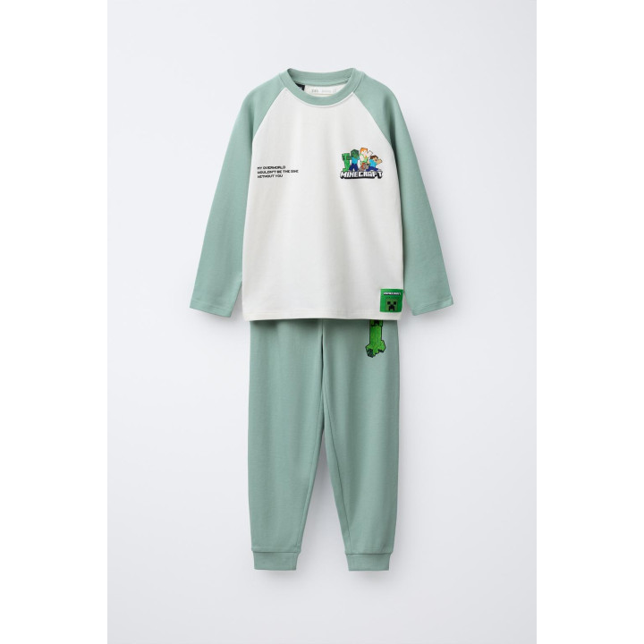 Пижама 6-14 лет / minecraft © mojang ab. ™