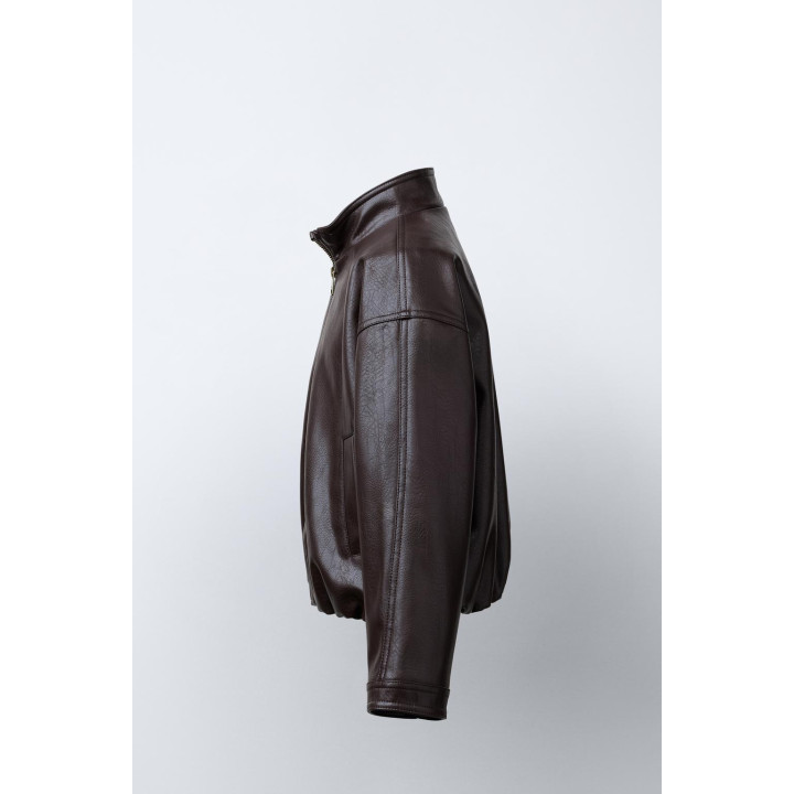 КУРТКА ИЗ ИСКУССТВЕННОЙ КОЖИ