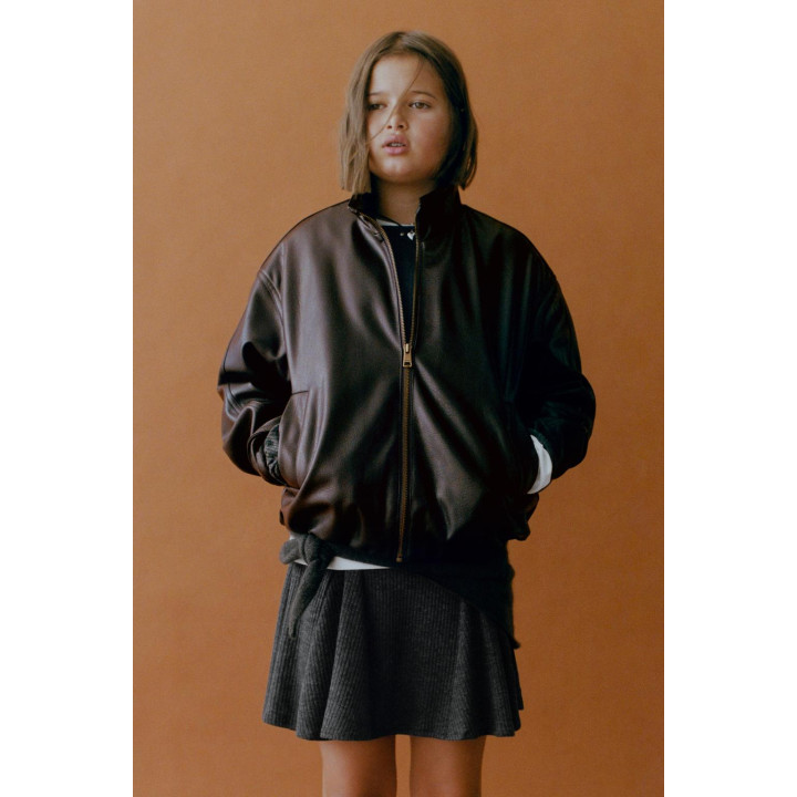 КУРТКА ИЗ ИСКУССТВЕННОЙ КОЖИ