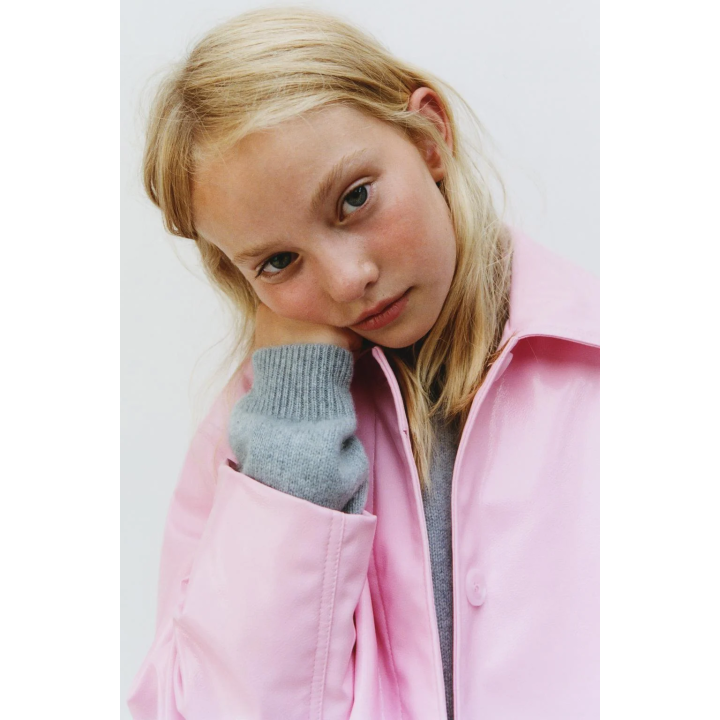 КУРТКА ИЗ ИСКУССТВЕННОЙ КОЖИ