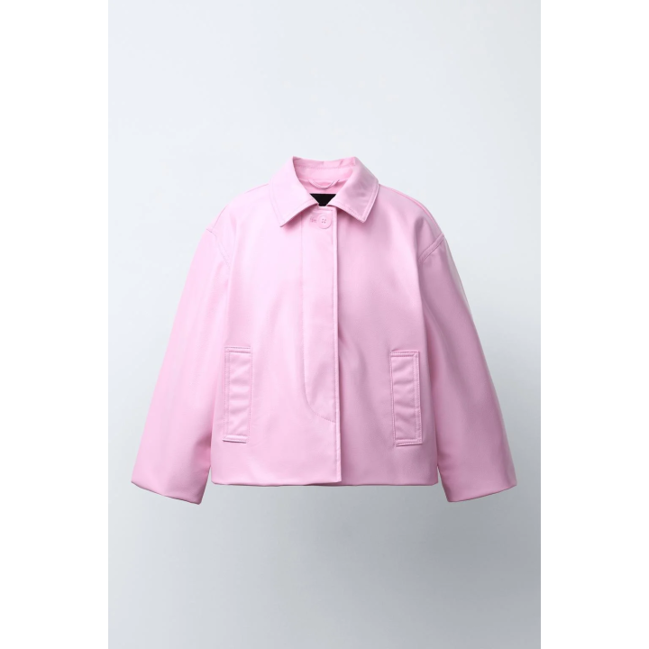 КУРТКА ИЗ ИСКУССТВЕННОЙ КОЖИ