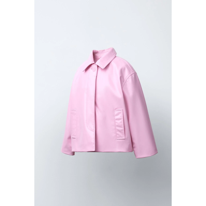 КУРТКА ИЗ ИСКУССТВЕННОЙ КОЖИ