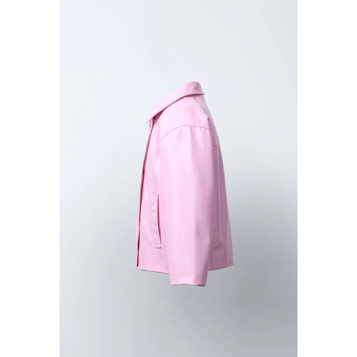 КУРТКА ИЗ ИСКУССТВЕННОЙ КОЖИ