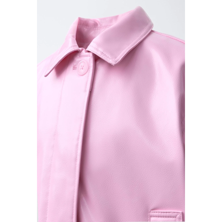 КУРТКА ИЗ ИСКУССТВЕННОЙ КОЖИ