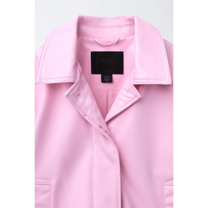 КУРТКА ИЗ ИСКУССТВЕННОЙ КОЖИ