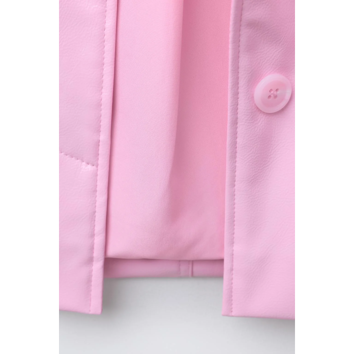 КУРТКА ИЗ ИСКУССТВЕННОЙ КОЖИ