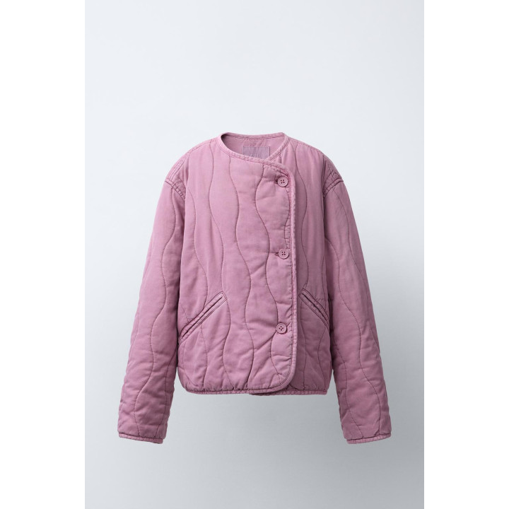 Куртка с перекрестным застежкой