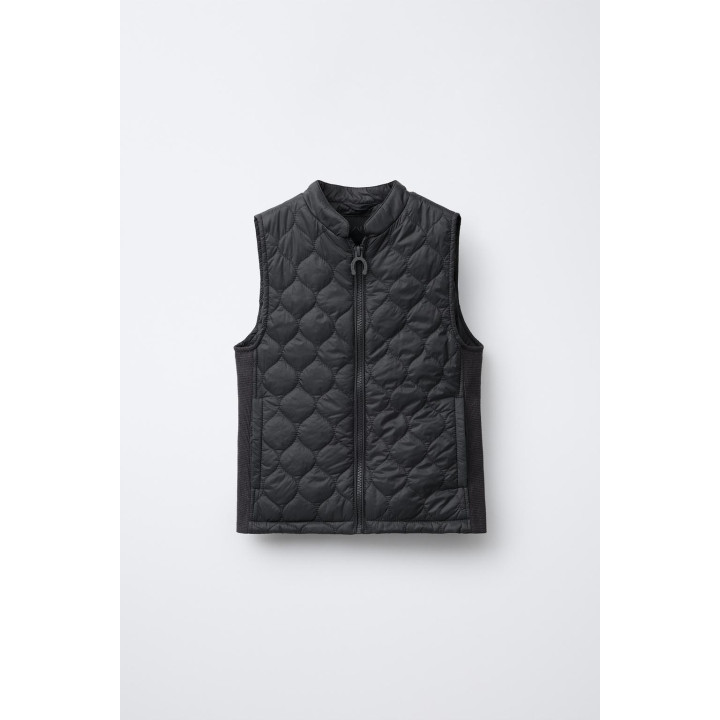 СТЕГАНЫЙ ЖИЛЕТ ДЛЯ ВЕРХОВОЙ ЕЗДЫ С КОМБИНИРОВАННЫМИ ДЕТАЛЯМИ