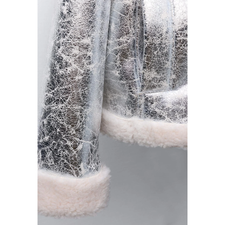 КУРТКА-ДУБЛЕНКА МЕТАЛЛИК