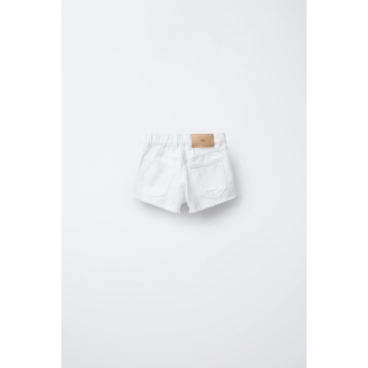 ДЖИНСОВЫЕ ШОРТЫ С РАЗРЕЗАМИ