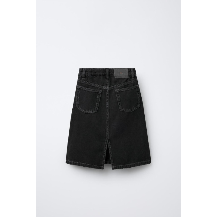 ДЖИНСОВАЯ ЮБКА-МИДИ