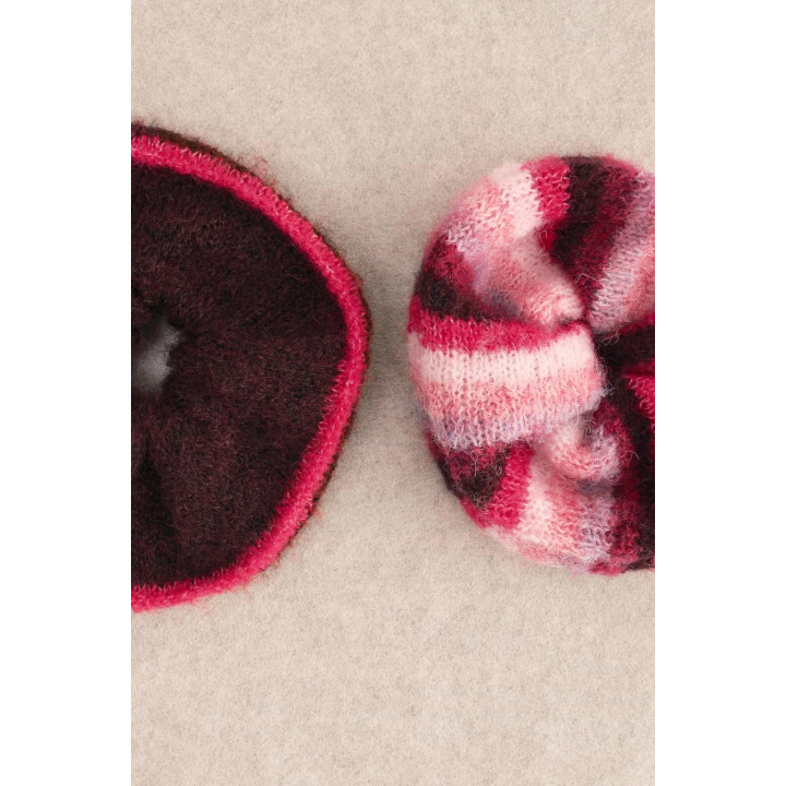 ZARA TIMELESS – НАБОР ИЗ ДВУХ ТРИКОТАЖНЫХ РЕЗИНОК ДЛЯ ВОЛОС В ПОЛОСКУ