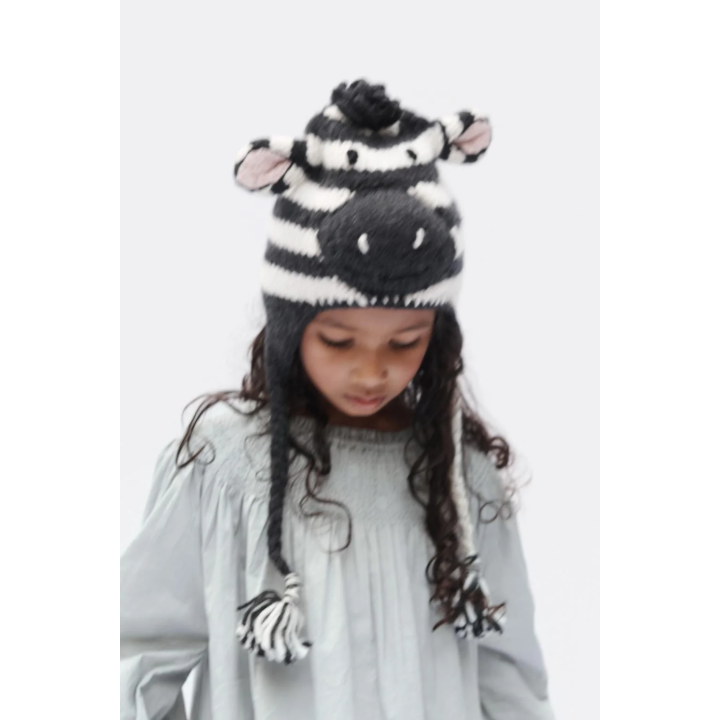 100% шерстяной шапка зебра limited edition