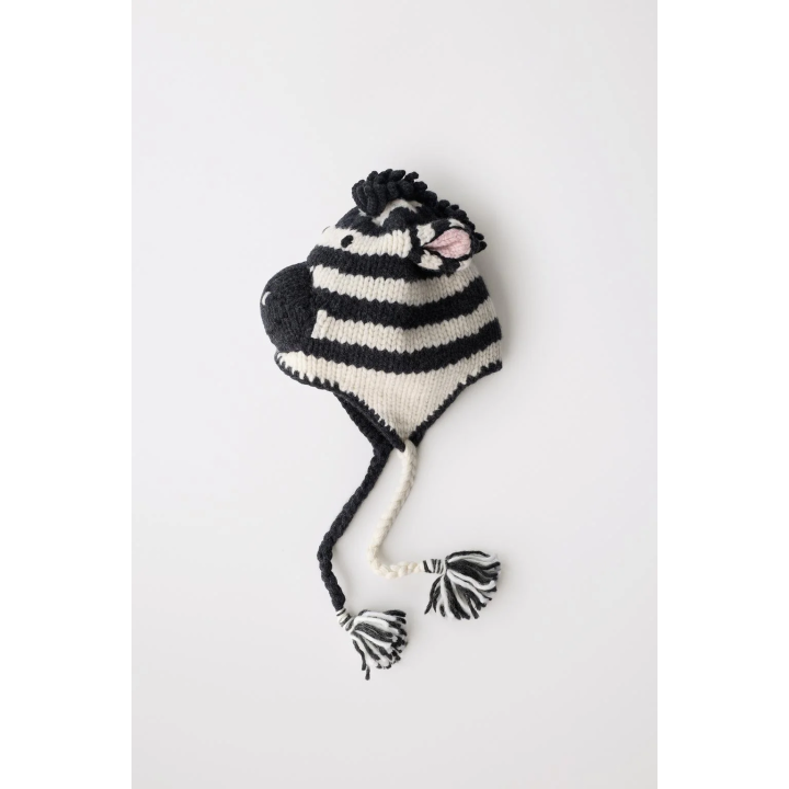 100% шерстяной шапка зебра limited edition