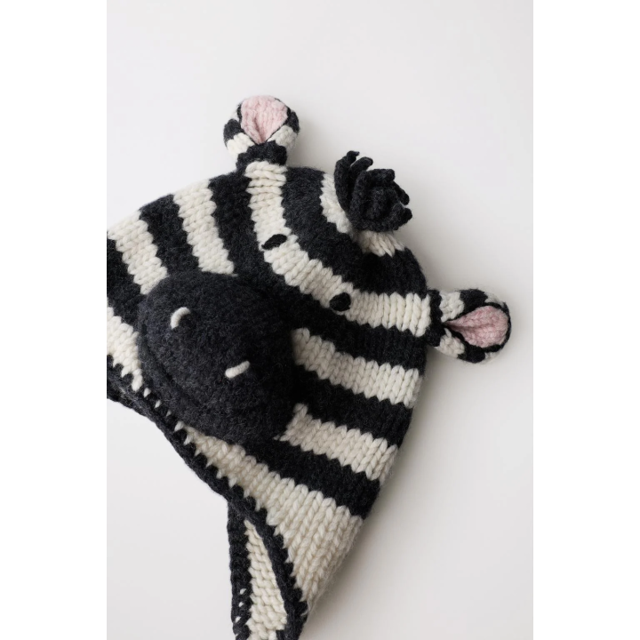 100% шерстяной шапка зебра limited edition