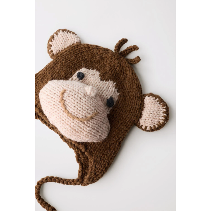 Шапка-маска для детей из 100% шерсти limited edition