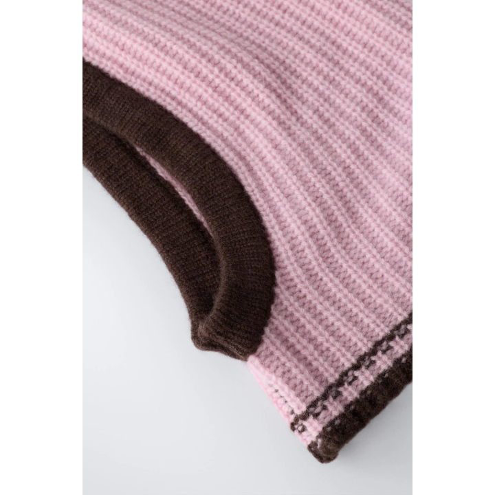 Вязаная балаклава из 100% шерсти коллекции лыжного сезона