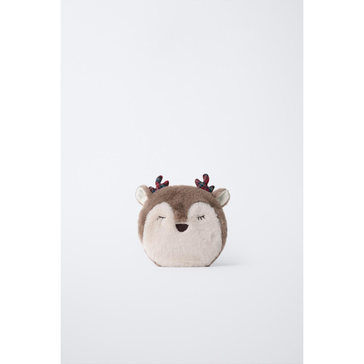 НЕСЕССЕР ИЗ ИСКУССТВЕННОГО МЕХА «ОЛЕНЬ»