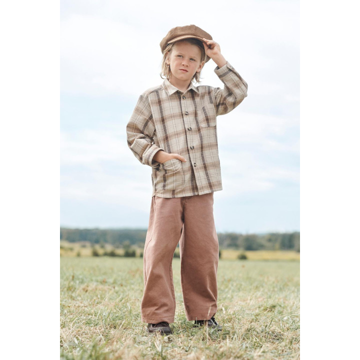 Берет из вельвета с шерстью - лимитированная коллекция