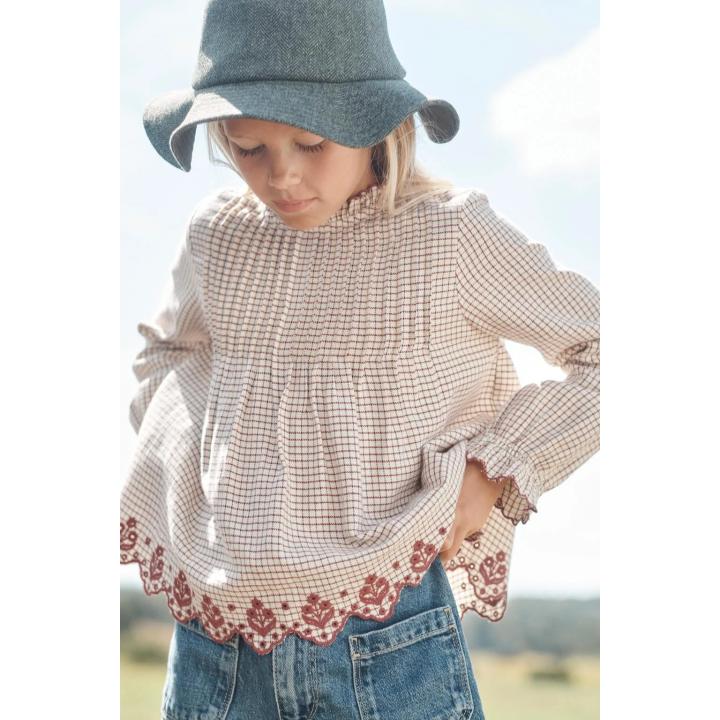 Шапка в елочный узор из ограниченной коллекции с шерстью