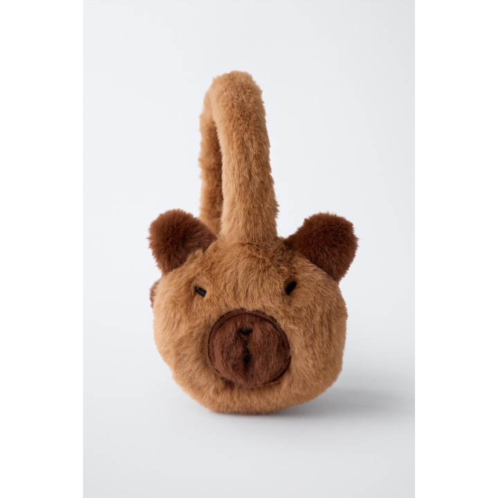 НАУШНИКИ ИЗ ИСКУССТВЕННОГО МЕХА «КАПИБАРА»